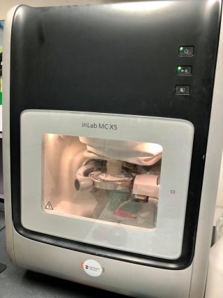 New Sirona scanning & milling system
